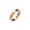 Promise of Love Design Sense Ring Luxe en highd Feeling Non Fading Ring Vrouw ontwerppaar Trendy met Cart Originele ringen