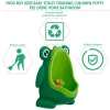 Set Children's Pot Frog Baby Toilet Pot Urinal Baby Potty Training Boys Pee Toilet Infant Bathroom Wallmounted Urinal Travel Potty