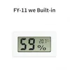 Mini Digital Humidity Meter Thermometer Hygrometer Sensor Gauge LCD Temperature Refrigerator Aquarium Monitoring Display Indoor