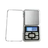 Bilanci di pesatura Mini Electronic Digital Scale Gioielli pesa NCE Pocket Gram LCD Display con scatola di vendita al dettaglio 500G/0.1G 200G/0,0 DH2RW