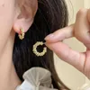 Серьги -грибы Vintage Circle Женщины девочки изящные простые универсальные торговые знакомства