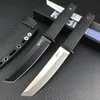 Kobun Tactical Fixed Blade Outdoor Survival Edc Hunting Camping Fixed Couteau avec de la gaine