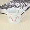 Friends Coffee Caneks Copo Cerâmica Sorrindo Expressão Face Cartoon Leite Tea