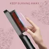 Multi-speed Electric Hair Straightener Comb Curling Iron Straightening Brush ZF-888 240424
