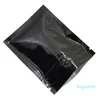 Groothandel Zipper Top Mylar Bag Reclosable Aluminium Foil Zip Lock Pakket Voedsel Sample Bags