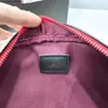 Designer merkpakket korting groothandel 2024 Nieuwe mode een schouder crossbody handtas veercamera tas mini cherry