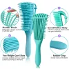 Brosse à cheveux démêler les broussailles du cuir chevelu massage peigne à cheveux brosses pour peignes de cheveux bouclés se brosse à cheveux brosse des femmes salon