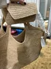 Icara maxi sac fourre-sac concepteur sac femme sac à main luxe Raffias sac à paille embrodé à la main sac de plage de haute qualité