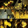 Decorazioni luci a corde solari Crystal Crystal Lightmas Ghitmas Ghitmas 8 Modie Affronta Patio Light for Garden Party Decor