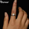 Ring Delicate Lab Diamond 925 Sterling Silver Simple Line For Women Engagement Wedding Sieraden 240424