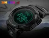 Skmei 1290 Men Compass Military Watch Countdown Digital Multifunction Sports Watches TimeKeeping Waterproof polshorloges Relogio M7167286