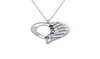 Collana a ciondolo amore per la famiglia personalizzata 925 collane in pietra natale in argento sterling per gioielli personalizzati in argento nonna32608502180625