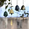 Decorações japonês rolinhos de vento japonês pátio de vento decoração de jardim de jardim pingente pendentes de teatro de sorte bells deco jardin exterieur