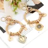 Chain mulheres moda Bohemia Bracelets de contas bastante Hollow OU