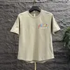 Мужские футболки Топы печатают мужские футболки для майки хемо Мужская футболка Alphabet акварель Kpop Corean Популярная одежда Trendyol Оптовая xl J240429