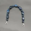 Jelly Acryl -handvat kleurrijke kraalbanden vervangenbare hars handtas parelplantige band diy tas accessoires voor avondtas 240428