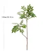 Dekorativa blommor 110 cm stora konstgjorda växter Fake Lacka Lacquer Tree Branch Plast Lack Leaves Höggrönt landskap för hemträdgård