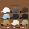 Ball Caps DT 2024 Fashion Baseball Cap Men Femmes Simple Cotor Solid Style Coton Ajustement Coton Ajustement de la porte Protection solaire de la porte