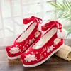 Casual Shoes Veowalk Winter Women Warm Furry Plush Foder Satin Cotton Platform Ankle Strap Low Top Ladies broderade sneakers