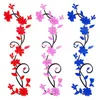 Wall Stickers 3D Flower Mirror Decal Acrylic Self Adhesive DIY Sticker Home Decor For Living Room Bedroom