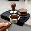 Coffee Tampers Mat Siliconen Smoeien Holder Hoekpad Antiskid Barista Coffeeware Tamping Tools Espresso Station 240416