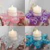 Velas Natal Snowflake Veller Silicone molde o Silicone