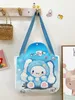 2023 Japanische weiche süße Mädchen Cartoon Canvas Tasche süße Hasenschüler Schulter großer Kapazität Händchen Crossbody Tasche