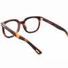 Lunettes de soleil Frames Vintage Lunets Fashion Fashion Custome Custome Acetate Eyeglass pour hommes et femmes lisant Myopia Optical Cadre