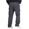 Herrenhosen Winter verdicken Männer Doppelschicht Fleece warmer Overalls hochwertige Herren Baumwolle Baggy Militärhosen Fracht plus 5xl