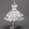 Mädchenkleider Baby Girls Spitzenblume Kleid Prinzessin elegantes Kleinkind Kinder Hochzeit Ballkleid Kostüm Kinder Partykleider Kinder Kleidung 1-10y