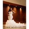 Arabico Ebi Ott Plus Aso size Mermaid Avory Lussuoso abiti da sposa abiti da sposa in perline Abiti da sposa ZJ114