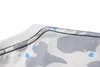 designerka Tshirt męska koszula Kobiety Tshirt Podwójny kamuflaż Tshirty Ubrania graficzna koszulka aplikacji nerkowca bawełniana bawełniana letnia rekin Luminous Camo