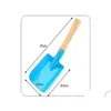 Spade Phelt Mini Gardening Colorf Metal Small Garden Hardware Tools Digging Kids Tool FY5290 Drop Livrot Home Dhlg4