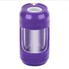 4 po cola peut broyer LED Tobacco Jar Portable Tobacco Storage Tank USB Charge rechargeable Air de stockage serré Box Box Shops