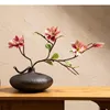 Вазы ретро керамическая ваза фарфоровые цветочные горшки Расположение декоративное настольное украшение