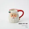 Tazze squisite decorazioni natalizie floreali poins santa claus ceramic Cup Dispositivo