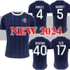 2024 2025 Girondins de Bordeaux Mens Soccer Jerseys BARBET ELIS BIUMLA EKOMiE BOKELE Commemorative Edition Football Shirt Short Sleeve Uniforms
