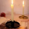 Velas para a decoração de festa de casamento de mesa de castemporta de castiça