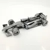 3D головоломки Железная звезда из нержавеющей стали серебряной 3D Металлическая головоломка F1 Модель гоночной машины DIY 3D -лазерная игрушка и взрослые подарочные