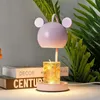 Ins Wax Lamp Girls Heart Romantic Indoor réglable Simple Modern Fragrance Candle Candle Candles Decoration 240411