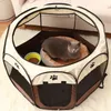 Playpen portátil de animais de estimação, cão cães pet panort de petina tendas de cachorro cão de cachorro playground pop -up para cachorros/gatos camping de viagens externas para uso externo Use removível