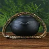 Strand Hainan Guoxiang Yingge Lvqi Nan Agarwood Bracelet 6mm heren en dames multi-cirkel ambachten houten