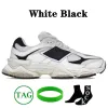 Новая обувь Balancce 9060 Мужчины Женские кроссовки Sea Salt Triple Black Rain Cloud Cloud Серый