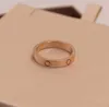 The Promise Ring of Love Luxury et exquis Ring High Love avec 18 km rose Gold for Men Women Diamond qui avec des anneaux originaux