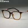 47892 Anti -azul TR90 Women Cat Eye Frames Men Styles de luxo Estilos de moda óptica Glasses 240428