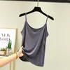 Serbatoi femminile modale in cannone modale estate solido color slim fit cinghie slit women casual short cancinetto canotta top sexy tops sexy