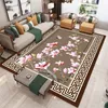 Chinese stijl woonkamer theetafel kristallen fluweel tapijt traditionele klassieke oude zen -studie slaapkamer b 240424