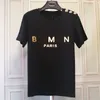 AAA Paris Fashion Designer Herren Tee Europa und Amerika Luxusbriefendruck Logo Männer Kurzarm Tee Top Kleidung Cason Cotton Hip-Hop T-Shirt Plus Size