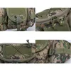 Utomhus midjepåse Mens Tactical Waterproof Molle Camouflage Hunting Vandring Klättring Nylon Mobiltelefon Bälte Pack Combat Påsar 240428