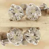 14k Solid Gold Starsgem kostenloser Versand Ausgezeichneter Runde Moissanite Fine Gold Ohrring Studs Schmuck Schmuck